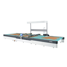 ITTA IC800DHC automatic leather cutting machine OFF-LINE workflow