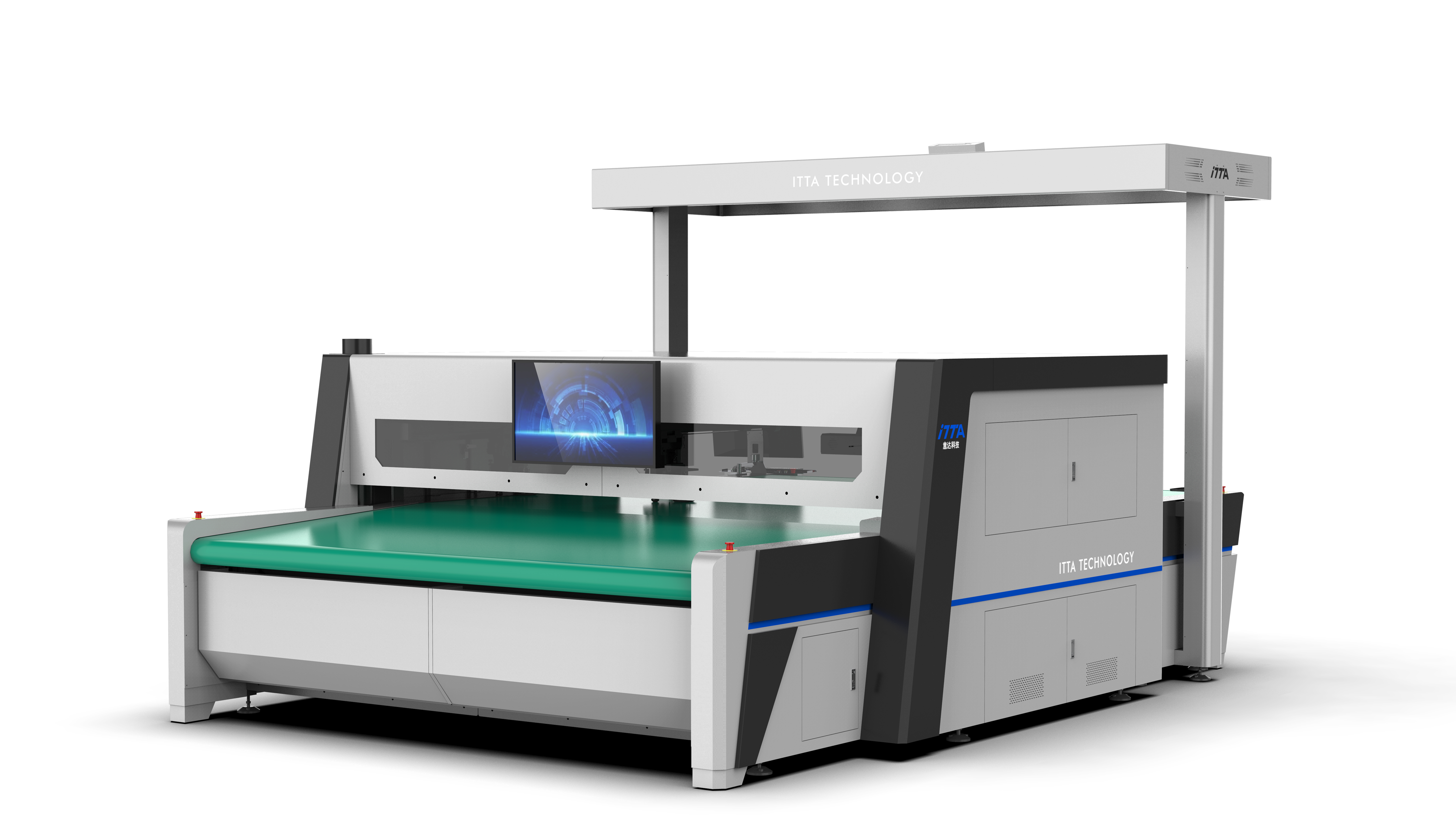 ITTA IC3016 3HC intelligent leather cutting machine 