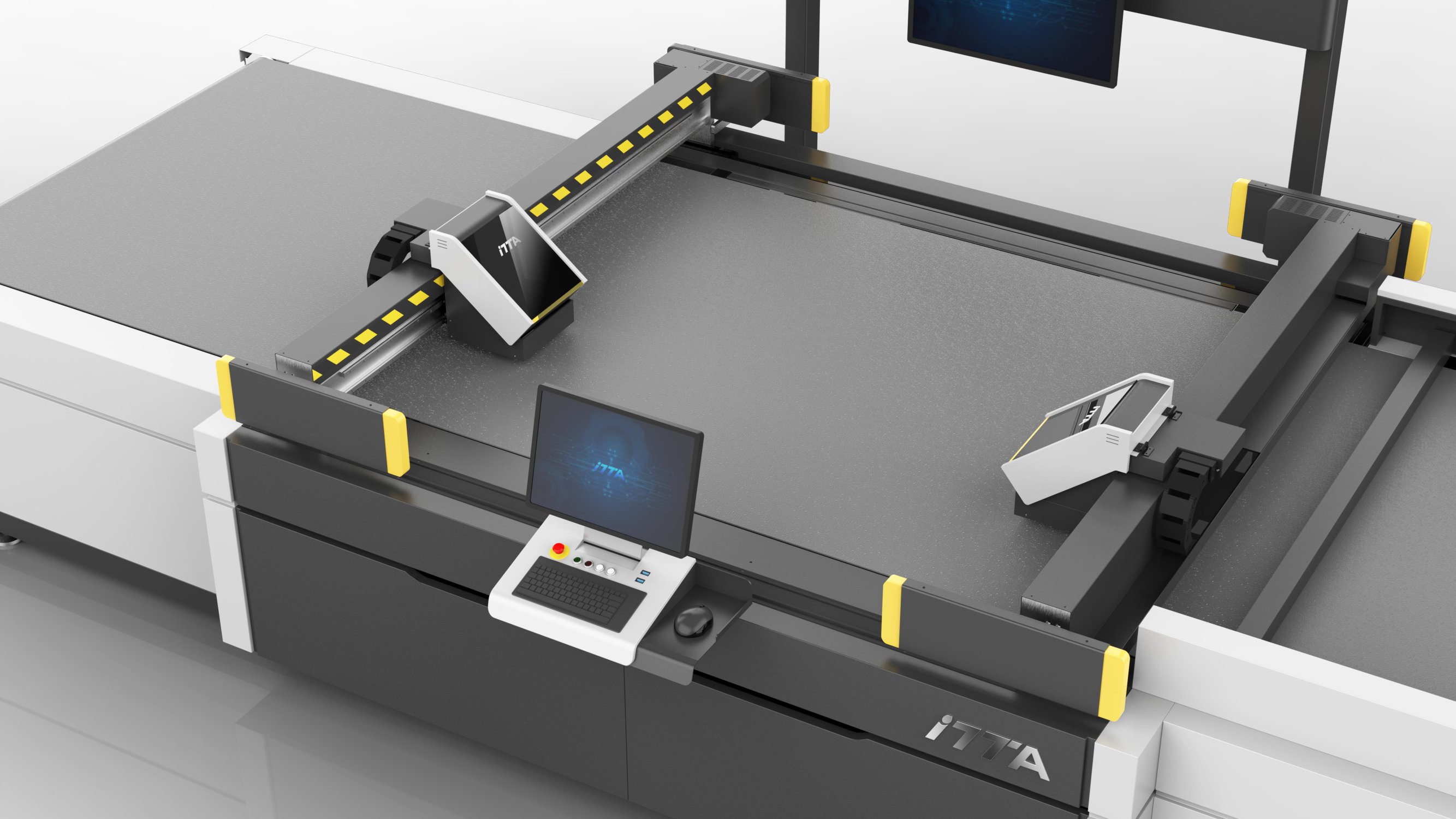 Artificial Leather Cutting Machine for Footwear And Handbag丨ITTA IC560DHC